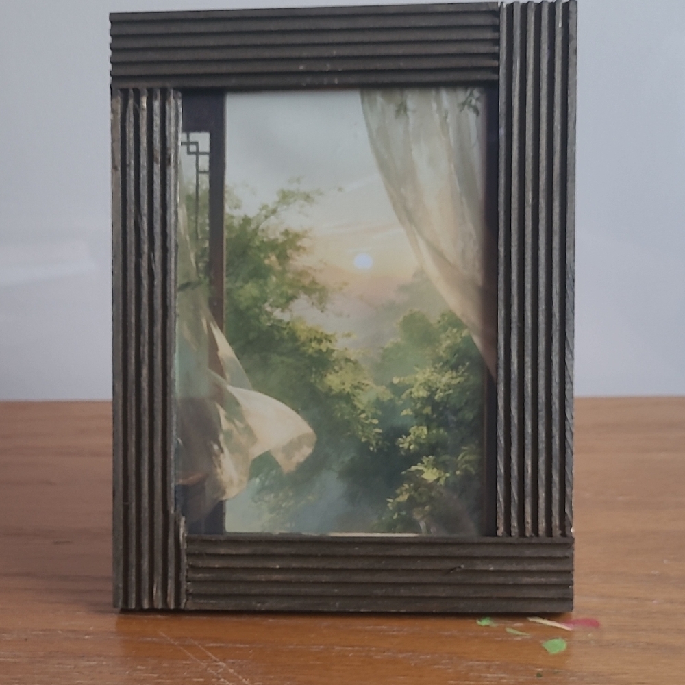 Elegant Black Photo Frame